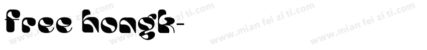 free hongk字体转换